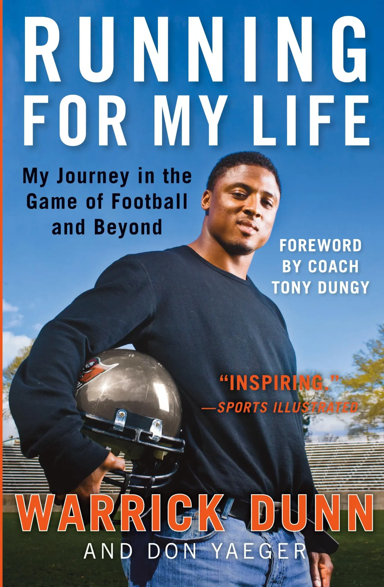 Cover: 9780061432651 | Running for My Life | My Journey in the Game of Football and Beyond