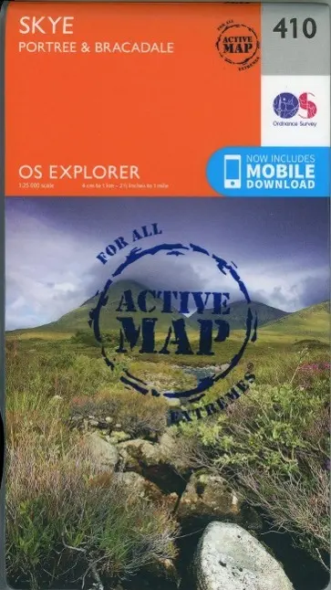 Cover: 9780319472651 | Skye - Portree and Bracadale | Ordnance Survey | (Land-)Karte | 2015