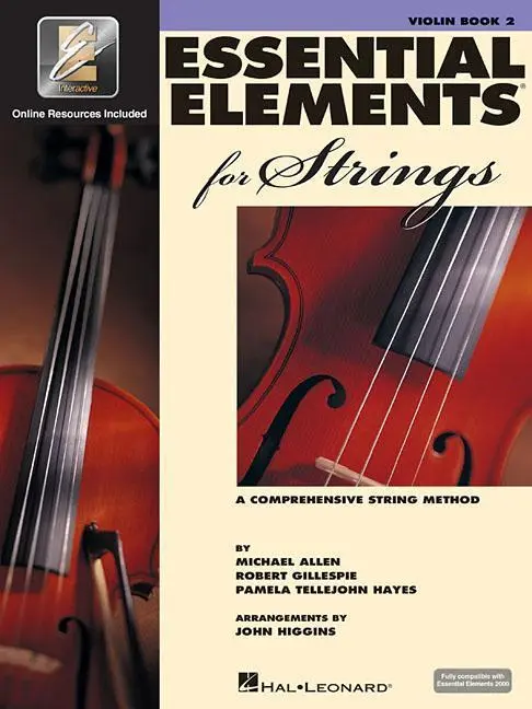 Cover: 9780634052651 | Essential Elements for Strings Book 2 with Eei Violin Sheet Music...