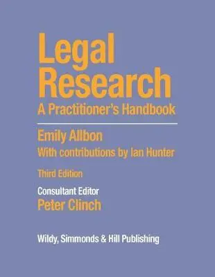 Cover: 9780854902651 | Legal Research: A Practitioner's Handbook | Emily Allbon | Buch | 2019