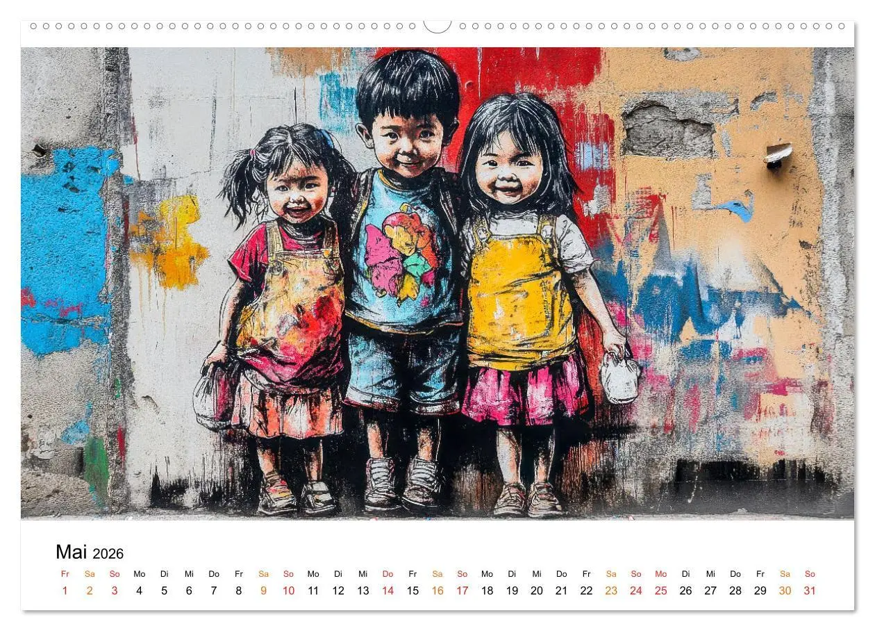 Bild: 9783457302651 | Graffiti &amp; Street Art - Kunstwerke der Straße (Wandkalender 2026...