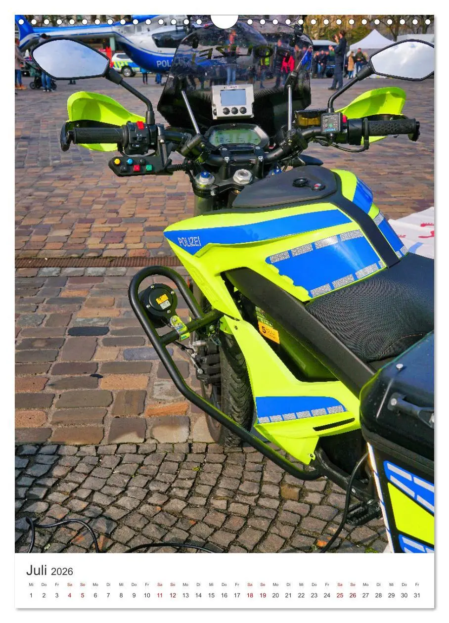 Bild: 9783516322651 | Tag der Polizei (Wandkalender 2026 DIN A3 hoch), CALVENDO...