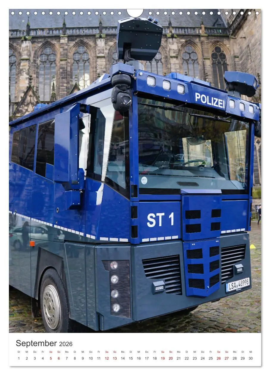 Bild: 9783516322651 | Tag der Polizei (Wandkalender 2026 DIN A3 hoch), CALVENDO...