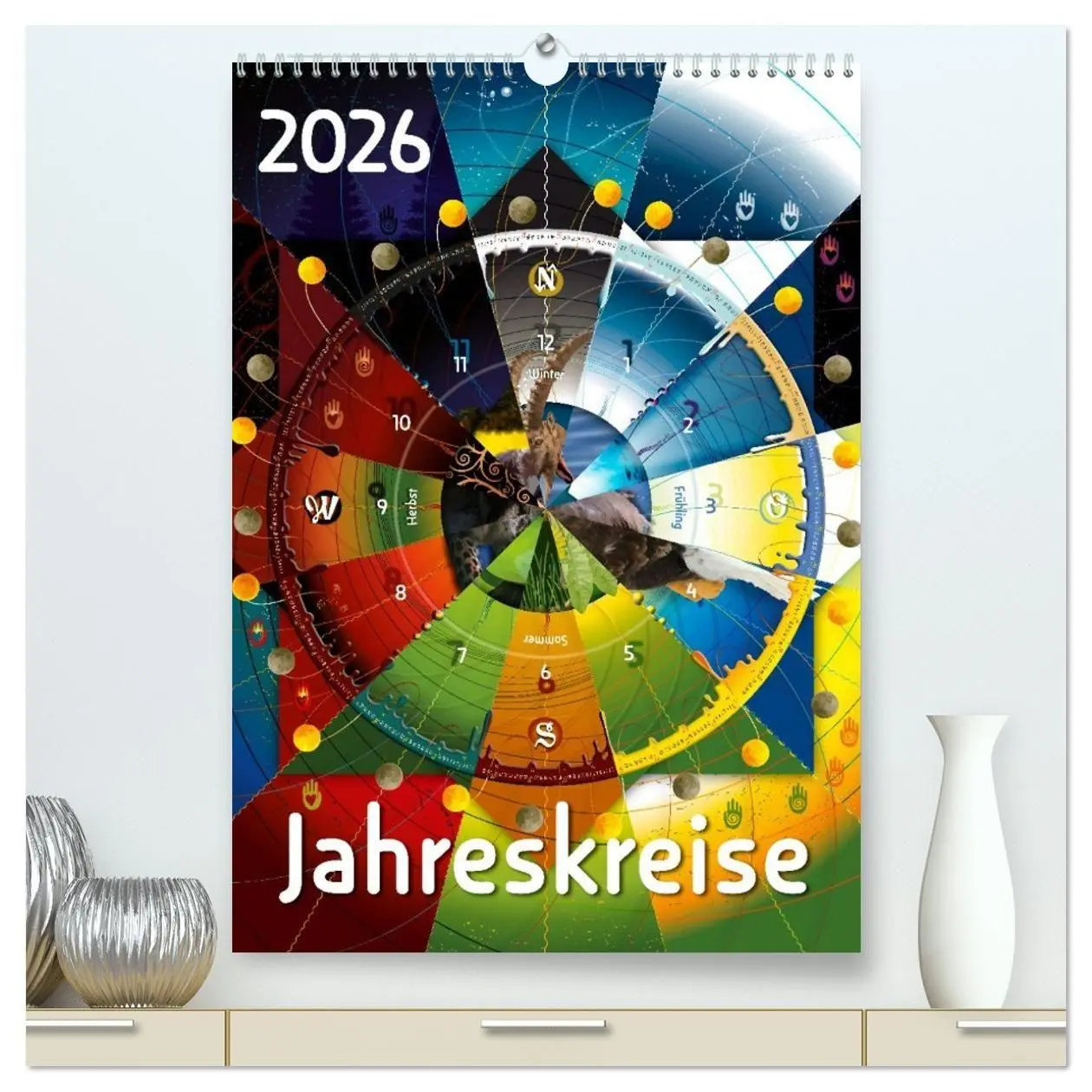 Cover: 9783516632651 | Jahreskreise (hochwertiger Premium Wandkalender 2026 DIN A2 hoch),...