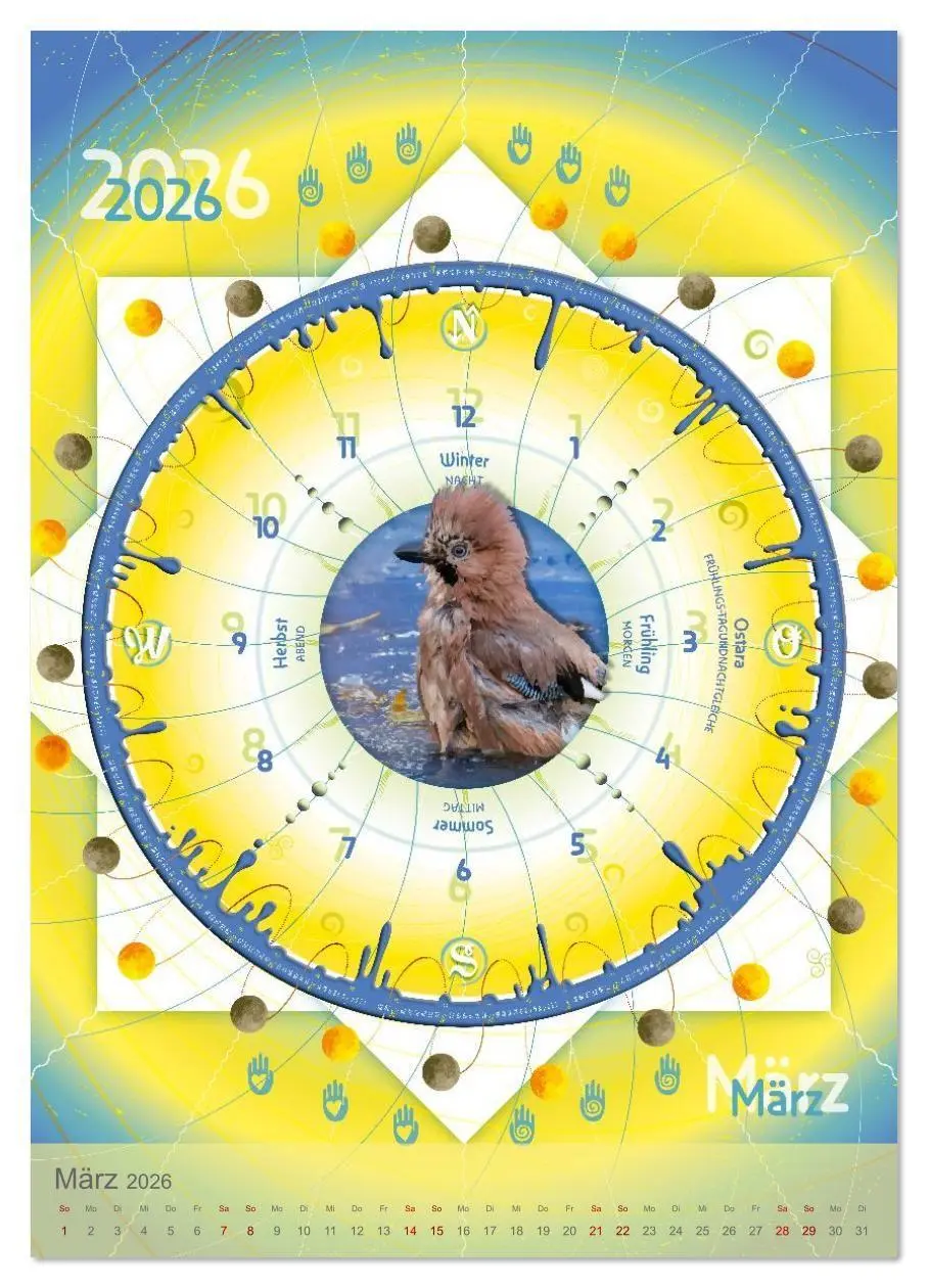 Bild: 9783516632651 | Jahreskreise (hochwertiger Premium Wandkalender 2026 DIN A2 hoch),...