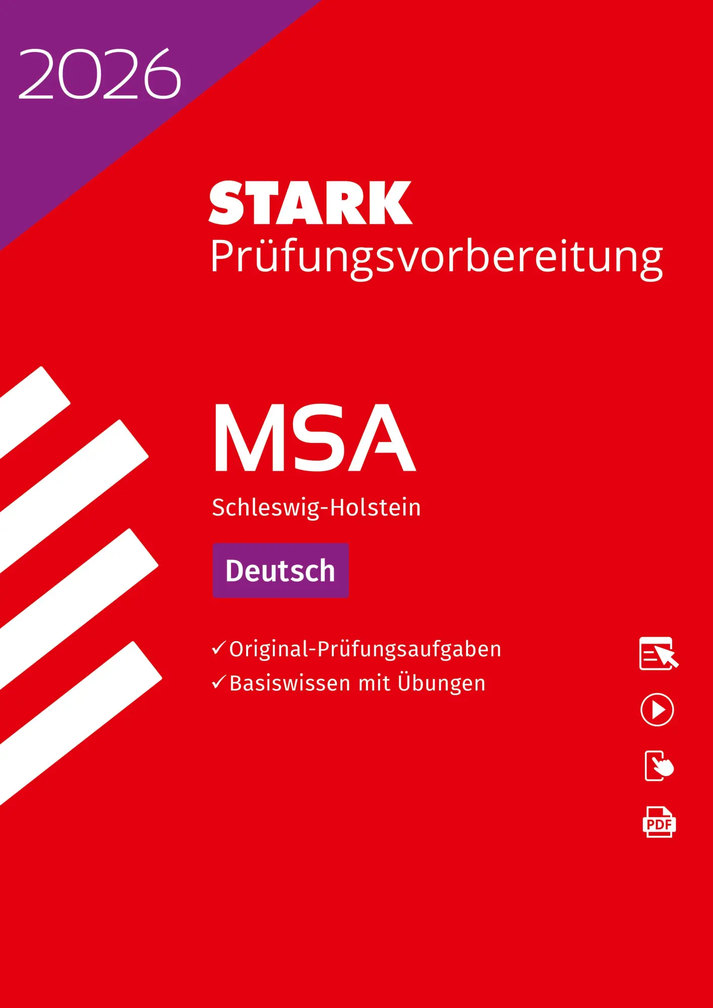 Cover: 9783849062651 | STARK Deutsch - MSA 2026 Schleswig-Holstein - Prüfungsvorbereitung
