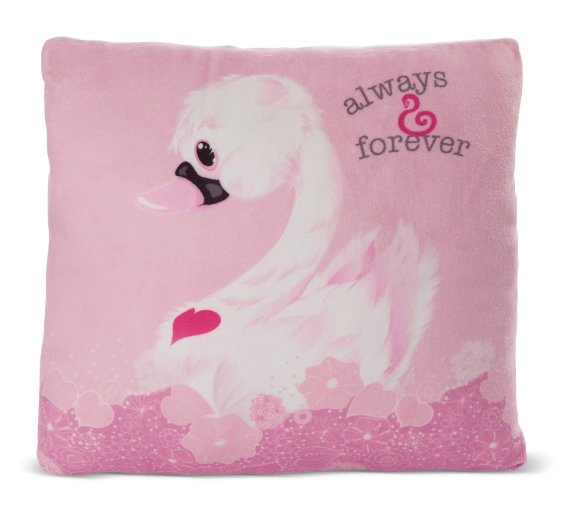 Cover: 4012390482751 | Nici 48275 Kissen Love Schwan weiß ca. 30x30cm GREEN | Love 2022/2023
