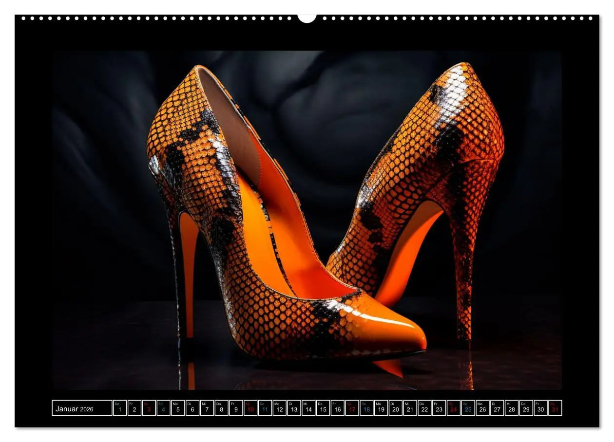Bild: 9783457532751 | high heel verführerisch schön (Wandkalender 2026 DIN A2 quer),...
