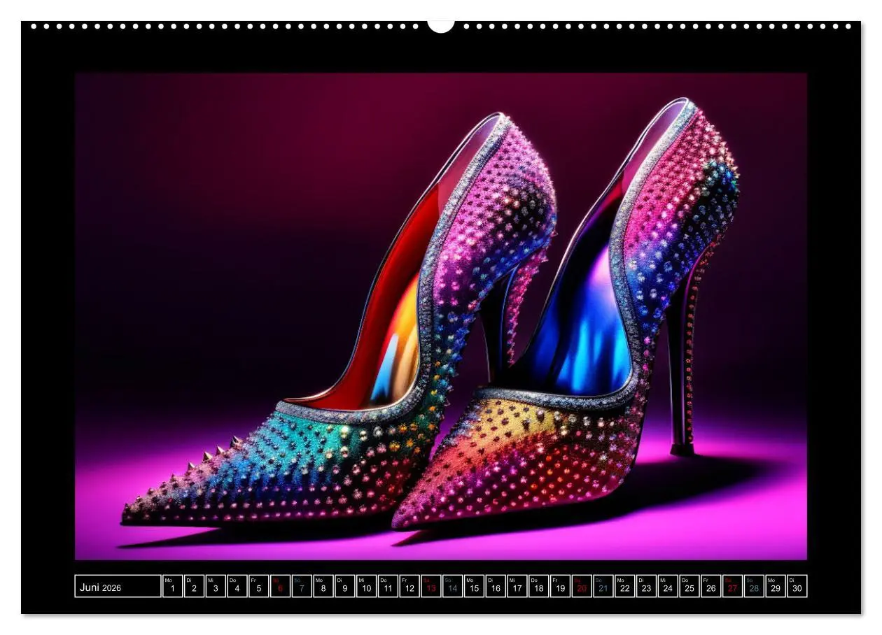 Bild: 9783457532751 | high heel verführerisch schön (Wandkalender 2026 DIN A2 quer),...
