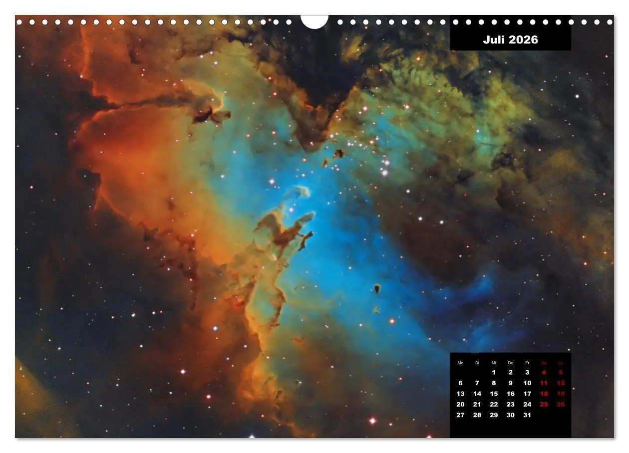 Bild: 9783457602751 | Juwelen der Nacht (Wandkalender 2026 DIN A3 quer), CALVENDO...