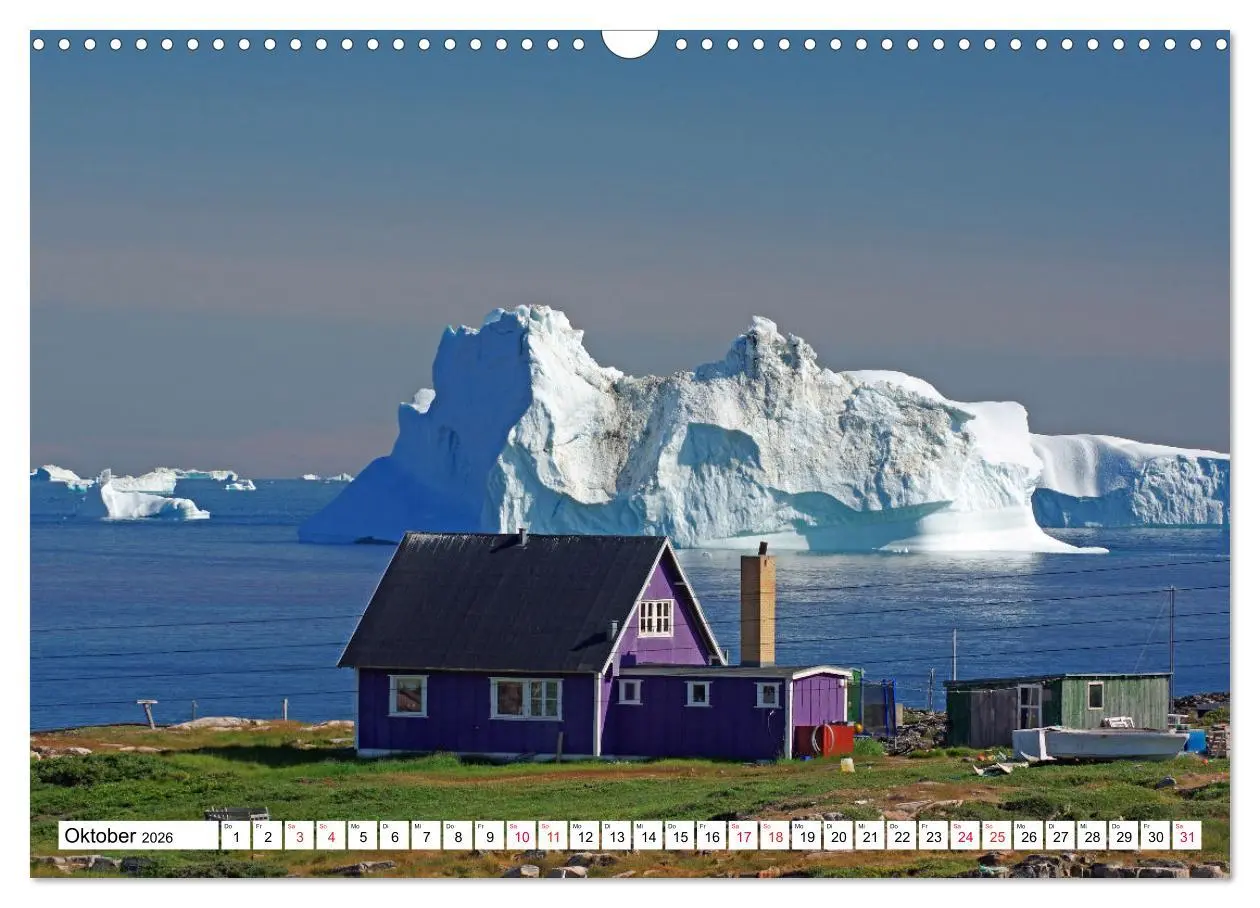 Bild: 9783457772751 | Grönland - Wildes, weites Land (Wandkalender 2026 DIN A3 quer),...
