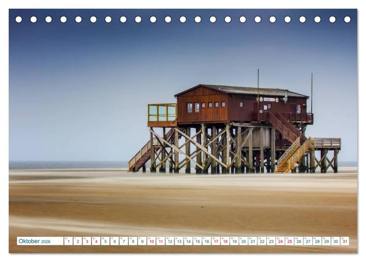 Bild: 9783457842751 | St. Peter-Ording Stranderlebnisse (Tischkalender 2026 DIN A5 quer),...
