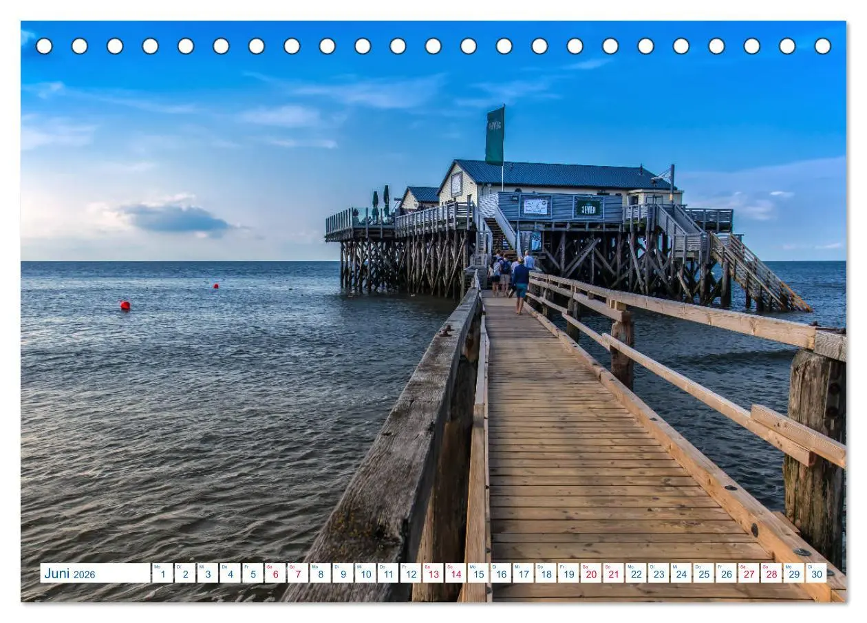 Bild: 9783457842751 | St. Peter-Ording Stranderlebnisse (Tischkalender 2026 DIN A5 quer),...
