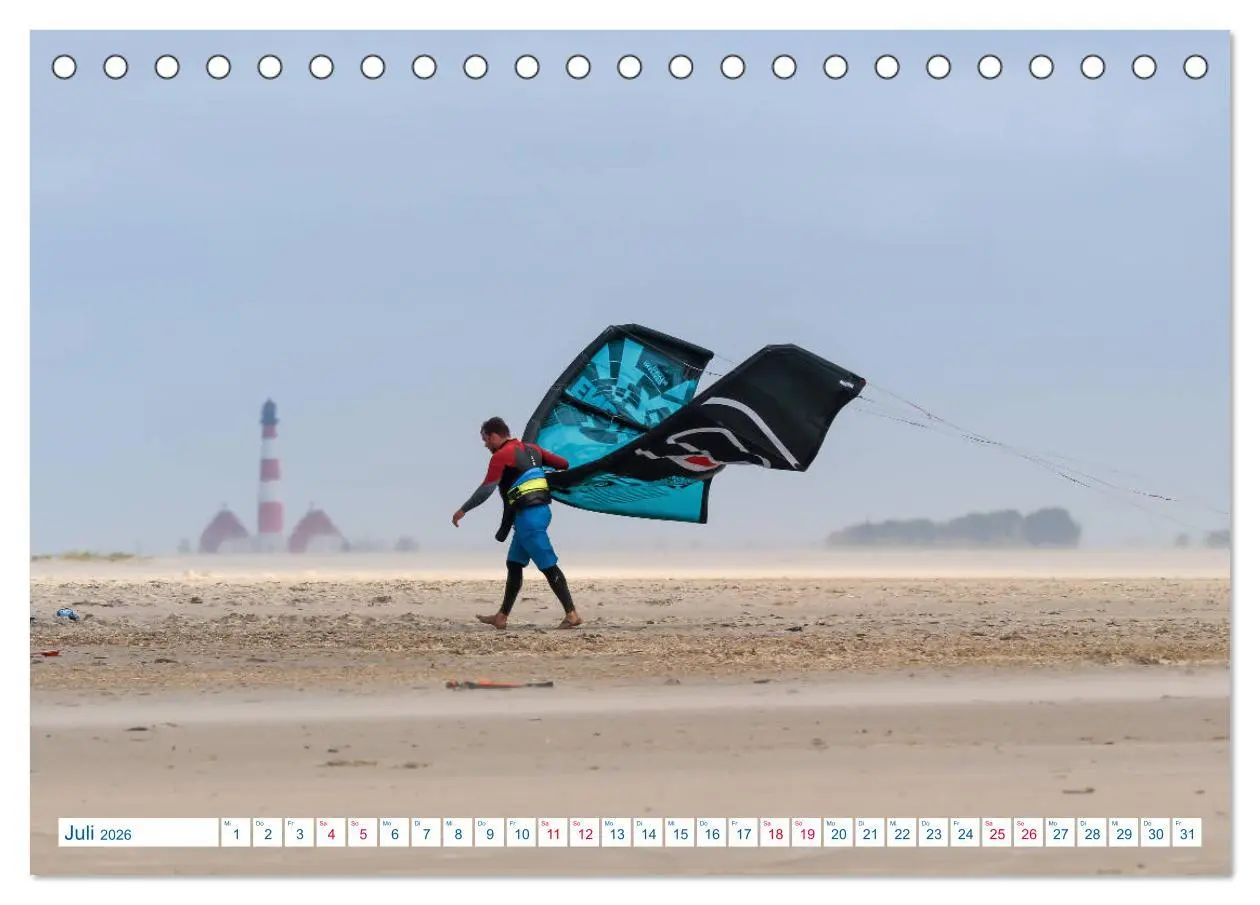 Bild: 9783457842751 | St. Peter-Ording Stranderlebnisse (Tischkalender 2026 DIN A5 quer),...