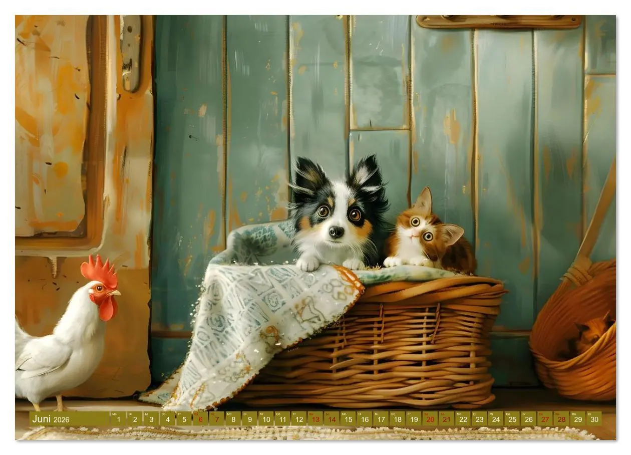 Bild: 9783516622751 | Schnauze voll Glück (hochwertiger Premium Wandkalender 2026 DIN A2...