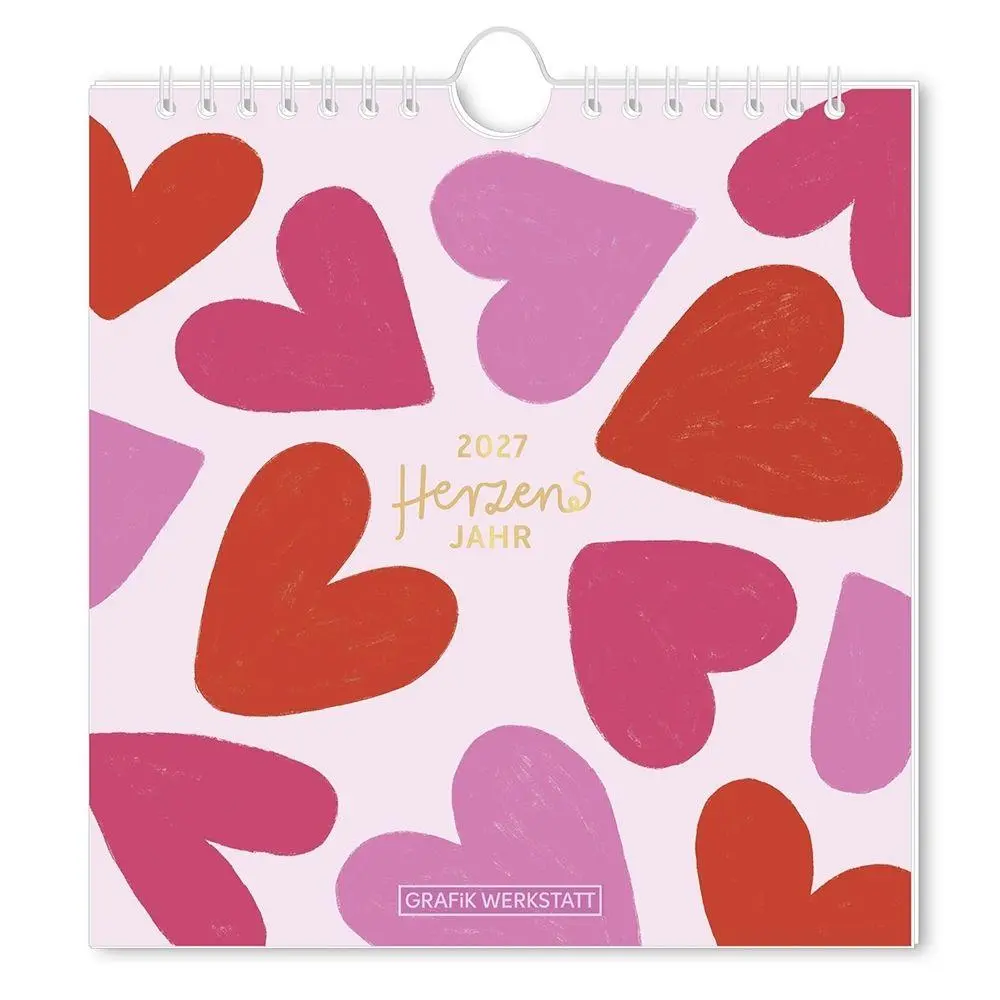 Cover: 9783986362751 | Postkartenkalender 2027 Herzensjahr | Postkartenkalender | Original