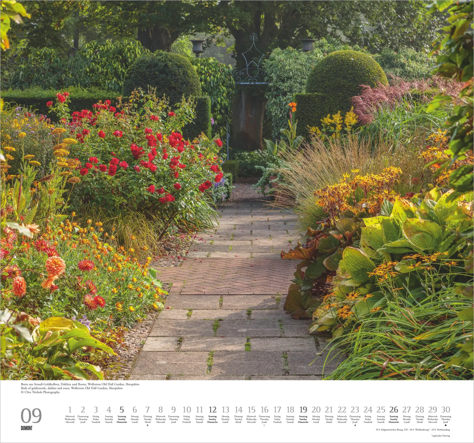 Bild: 4069095012851 | Englische Gärten 2027 | Neumann Verlage GmbH &amp; Co KG | Kalender | 2027