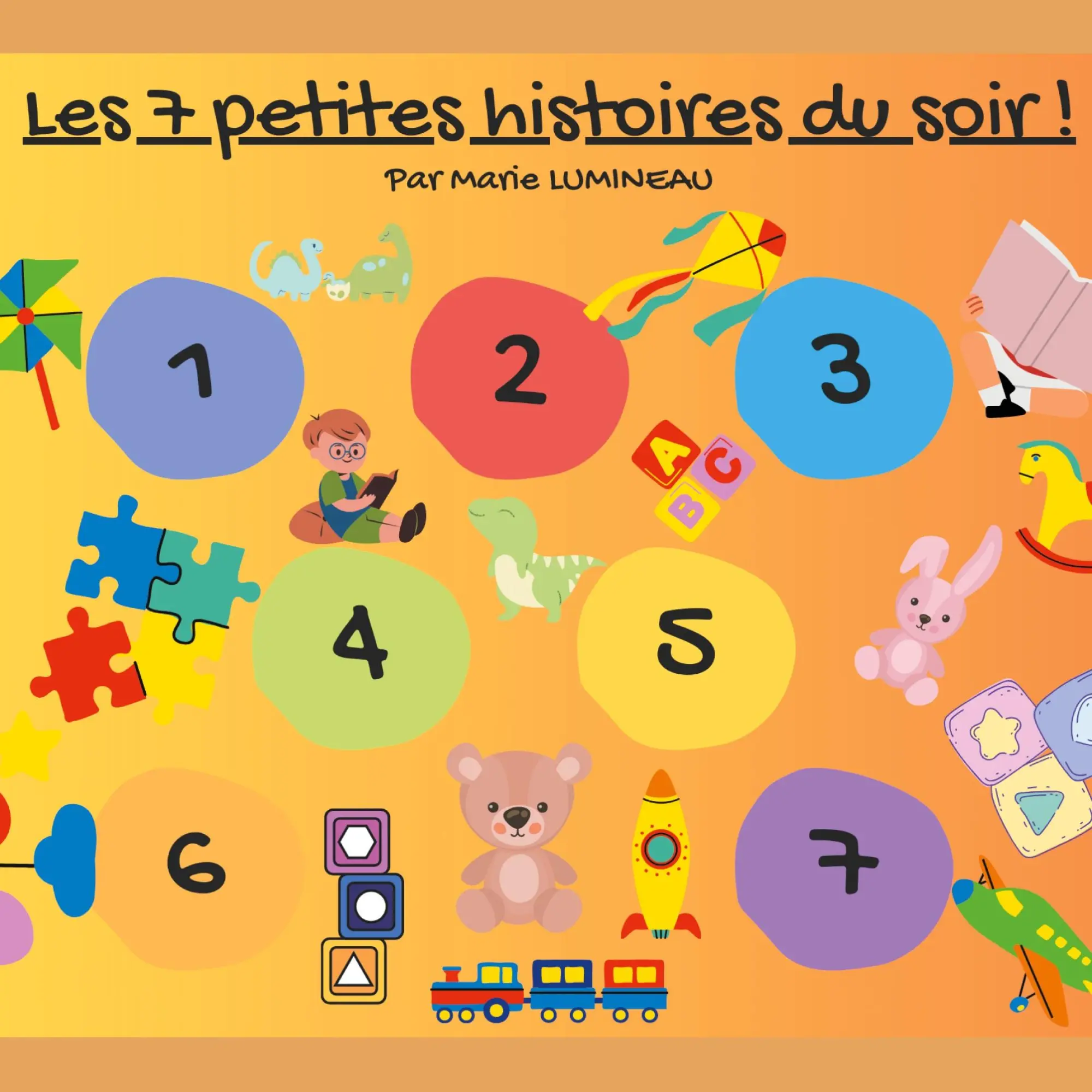 Cover: 9782322502851 | Les 7 petites histoires du soir | Version 1 | Marie Lumineau | Buch