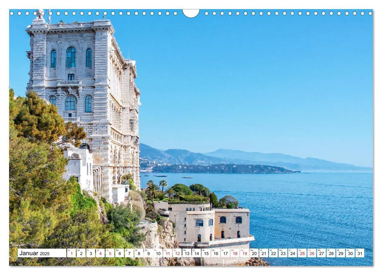 Bild: 9783435122851 | Côte d'Azur - malerische Küste am Mittelmeer (Wandkalender 2025 DIN...