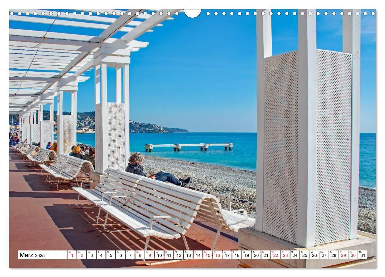 Bild: 9783435122851 | Côte d'Azur - malerische Küste am Mittelmeer (Wandkalender 2025 DIN...