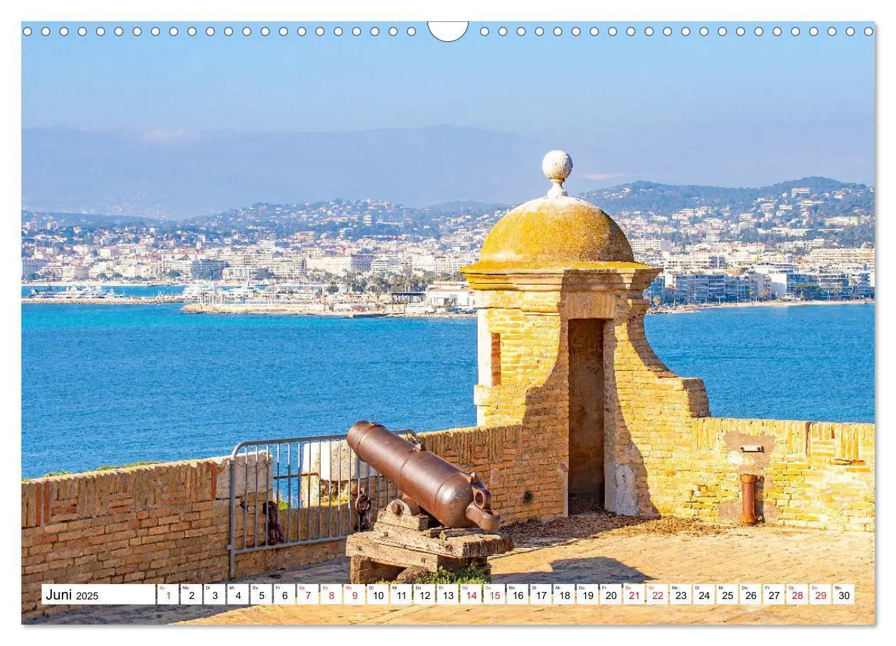Bild: 9783435122851 | Côte d'Azur - malerische Küste am Mittelmeer (Wandkalender 2025 DIN...