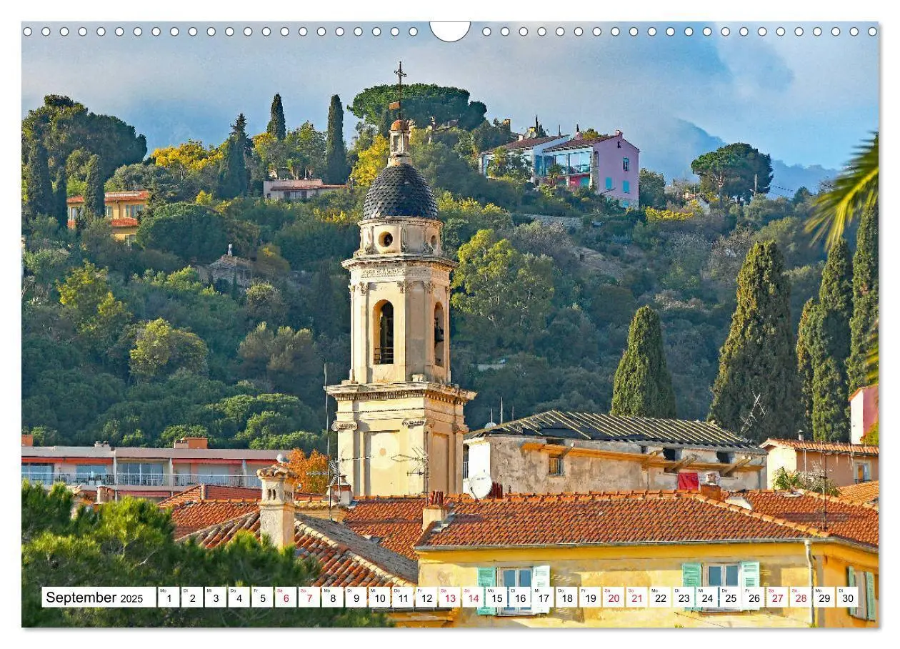 Bild: 9783435122851 | Côte d'Azur - malerische Küste am Mittelmeer (Wandkalender 2025 DIN...