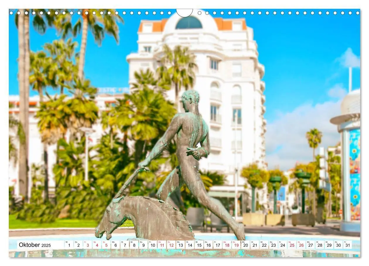 Bild: 9783435122851 | Côte d'Azur - malerische Küste am Mittelmeer (Wandkalender 2025 DIN...