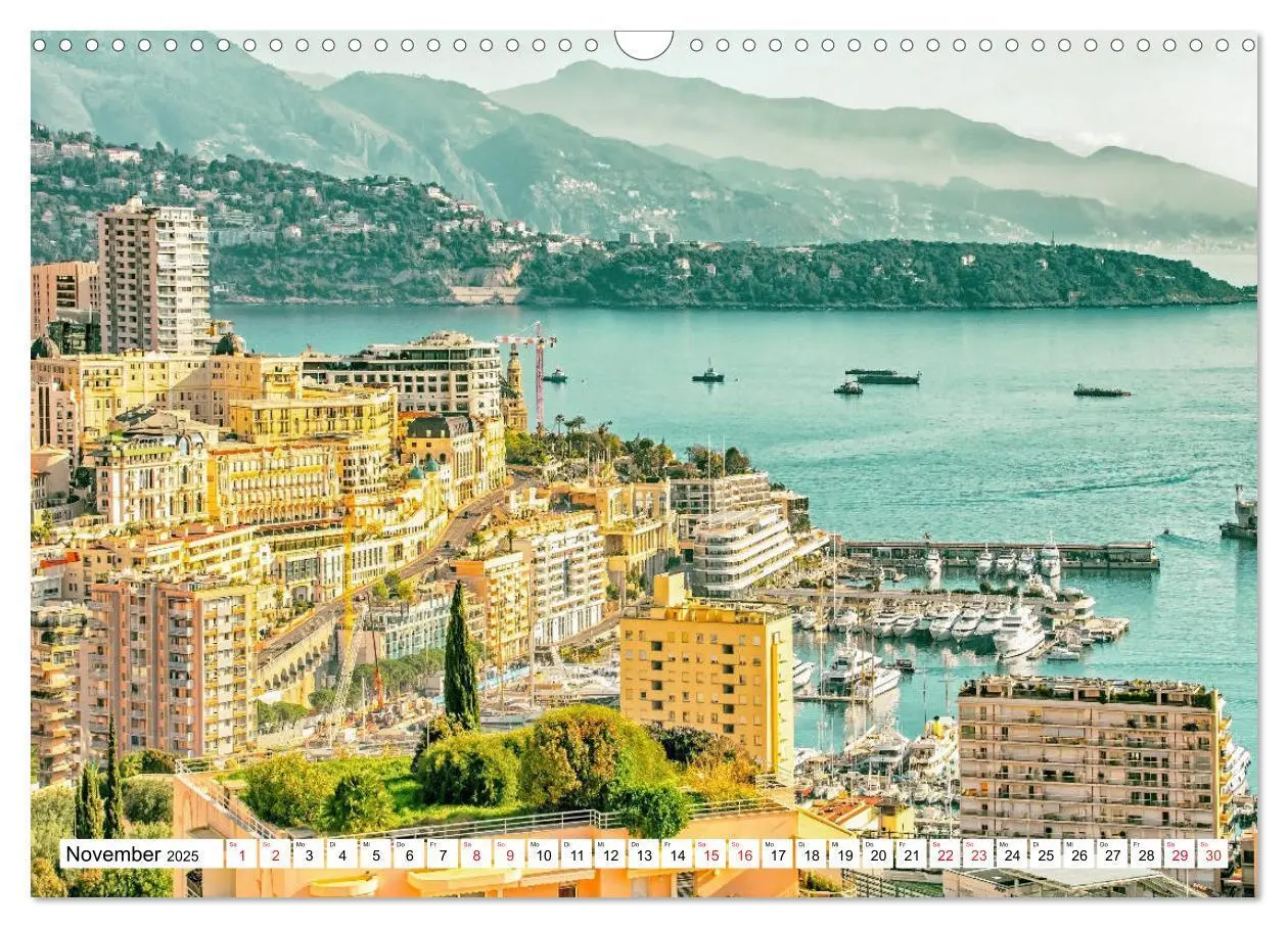 Bild: 9783435122851 | Côte d'Azur - malerische Küste am Mittelmeer (Wandkalender 2025 DIN...