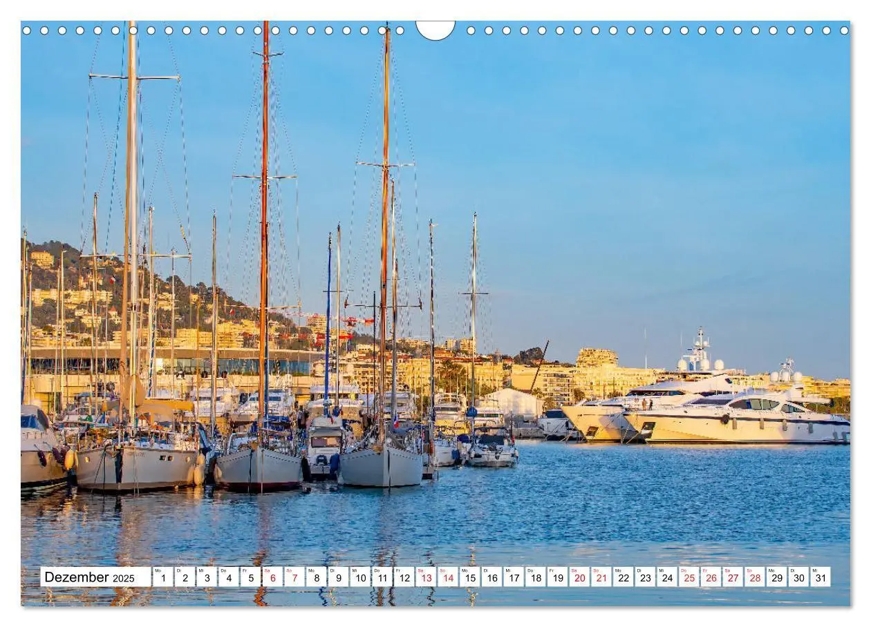 Bild: 9783435122851 | Côte d'Azur - malerische Küste am Mittelmeer (Wandkalender 2025 DIN...