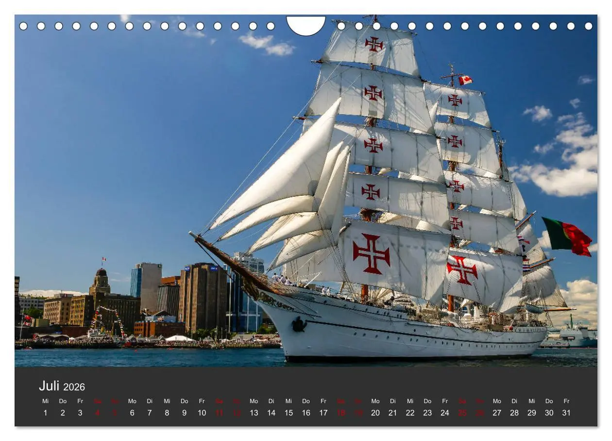 Bild: 9783457902851 | Windjammer-Regatta - Tall Ships Atlantic Challenge (Wandkalender...