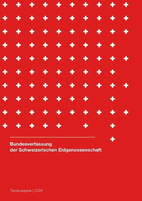 Cover: 9783565432851 | Bundesverfassung der Schweizerischen Eidgenossenschaft 2026 | Schweiz