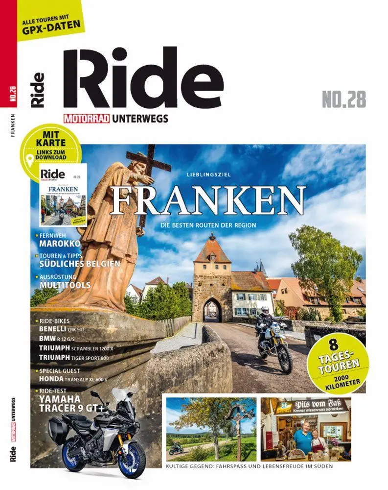 Cover: 9783613322851 | RIDE No. 28 | Franken | Taschenbuch | 150 S. | Deutsch | 2026