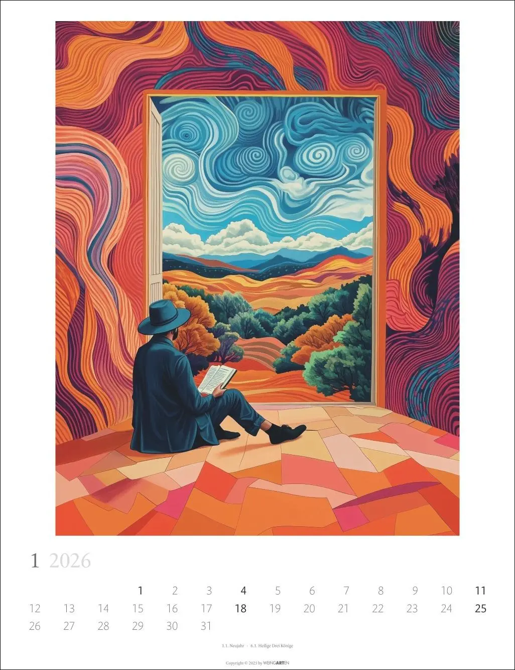 Bild: 9783839902851 | Book Love Kalender 2026 | Kalender | Spiralbindung | 14 S. | Deutsch
