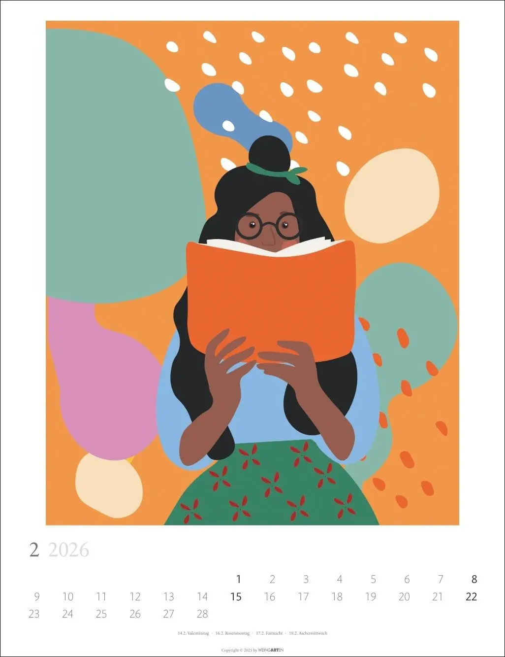 Bild: 9783839902851 | Book Love Kalender 2026 | Kalender | Spiralbindung | 14 S. | Deutsch