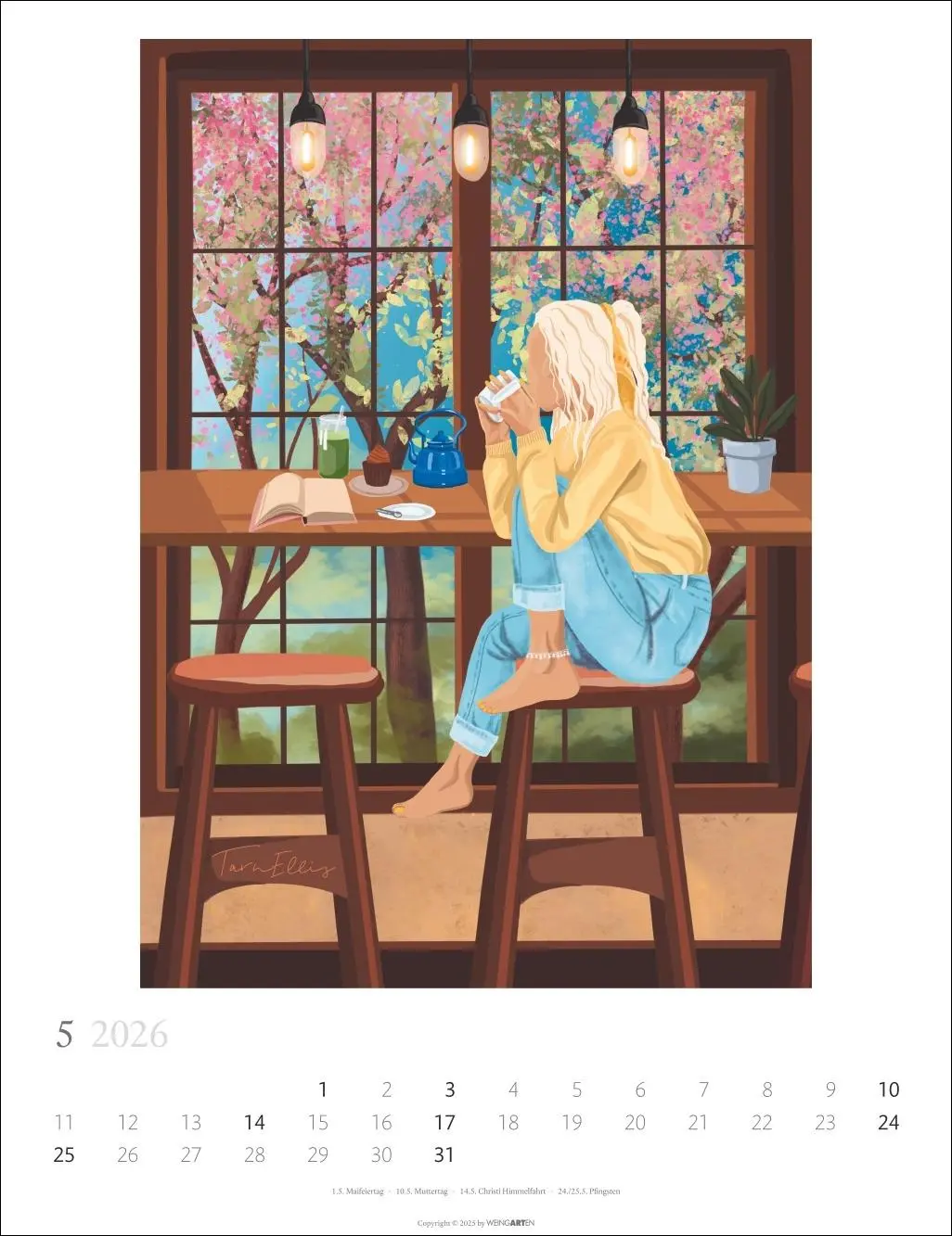 Bild: 9783839902851 | Book Love Kalender 2026 | Kalender | Spiralbindung | 14 S. | Deutsch