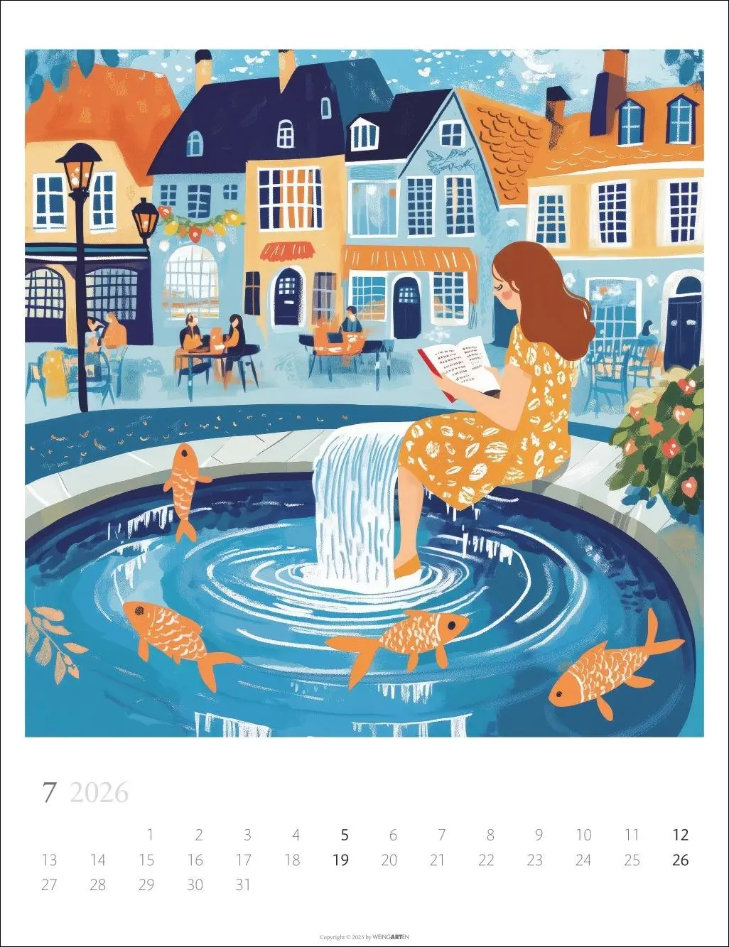Bild: 9783839902851 | Book Love Kalender 2026 | Kalender | Spiralbindung | 14 S. | Deutsch