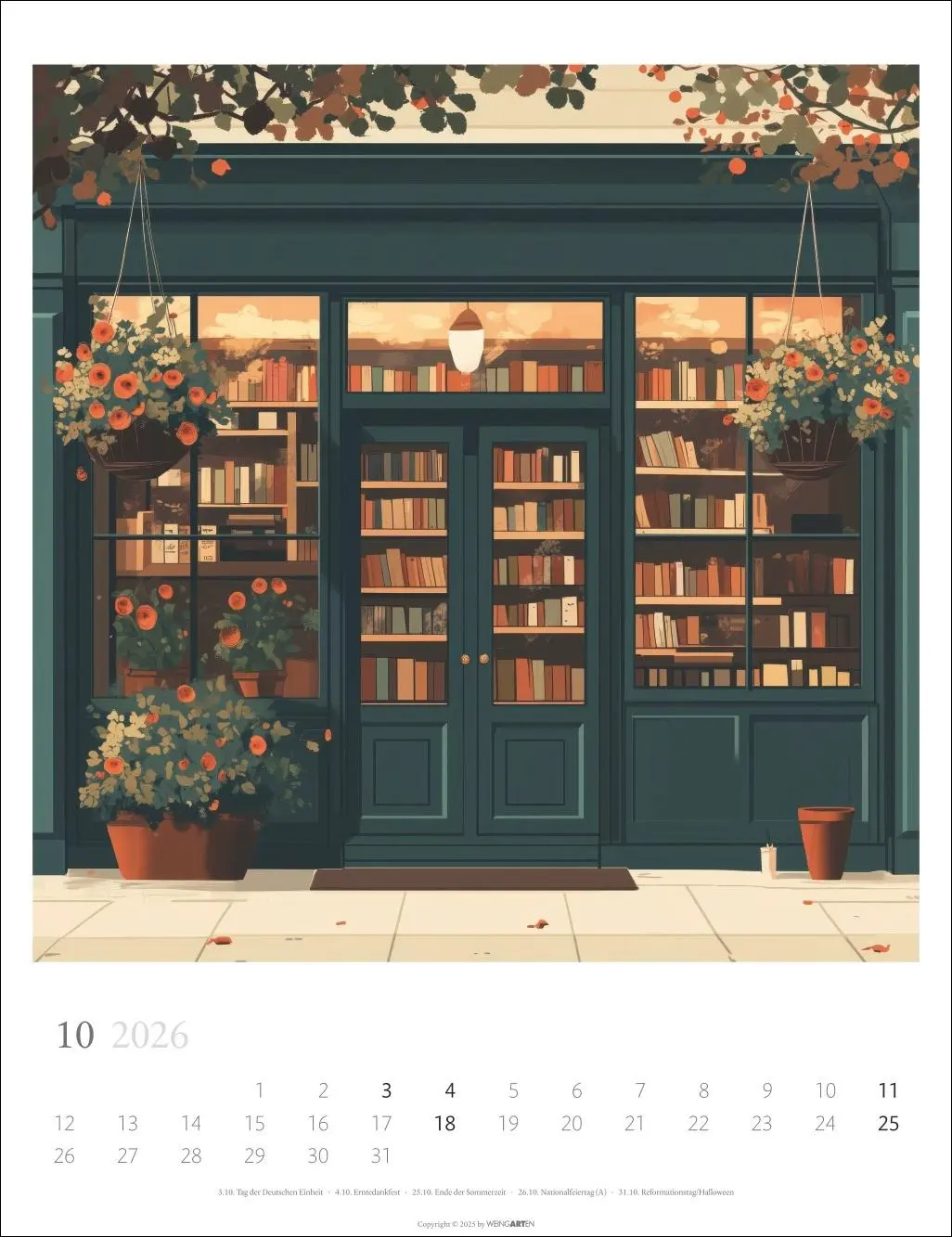 Bild: 9783839902851 | Book Love Kalender 2026 | Kalender | Spiralbindung | 14 S. | Deutsch