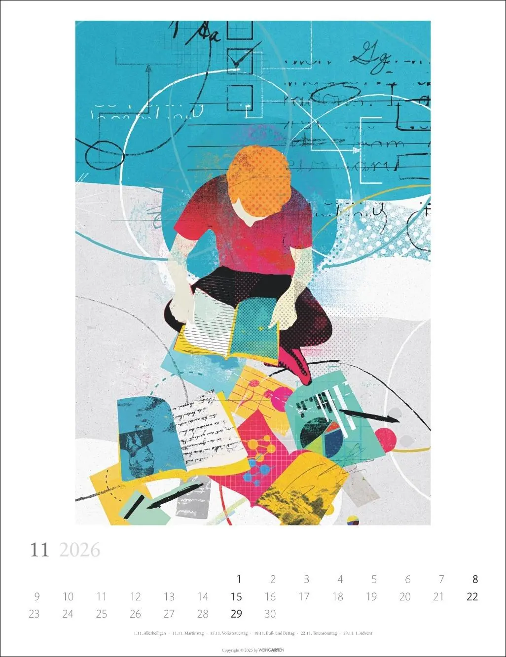 Bild: 9783839902851 | Book Love Kalender 2026 | Kalender | Spiralbindung | 14 S. | Deutsch
