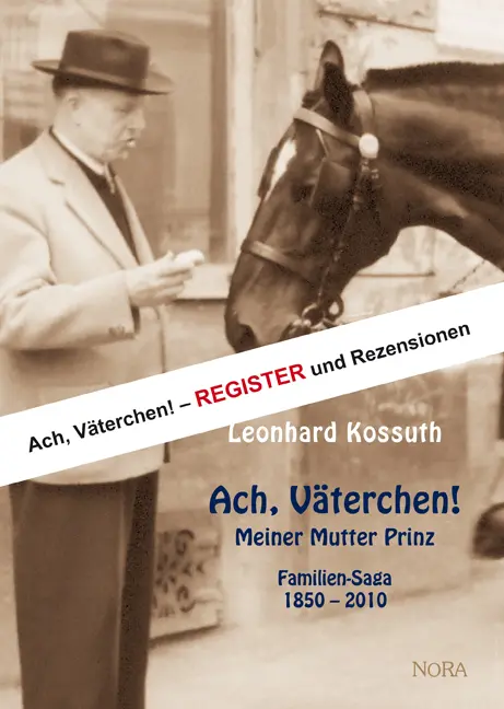 Cover: 9783865572851 | Ach, Väterchen! - Register und Rezensionen | Leonhard Kossuth | 2011