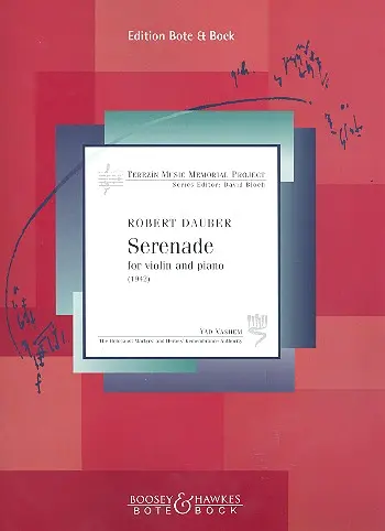 Cover: 9790202522851 | Serenade | Robert Dauber | Buch | 2008 | Bote und Bock