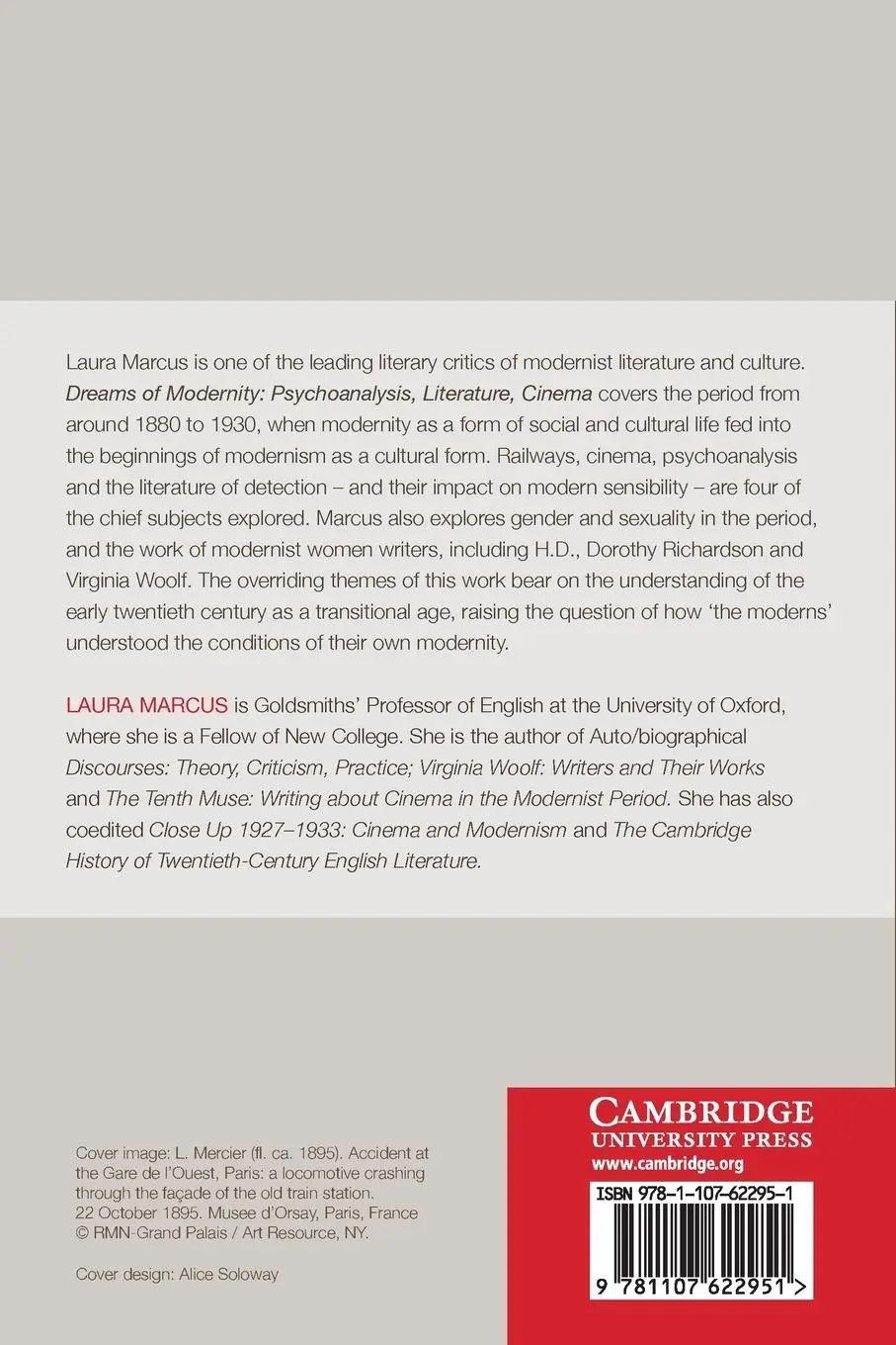 Rückseite: 9781107622951 | Dreams of Modernity | Psychoanalysis, Literature, Cinema | Marcus