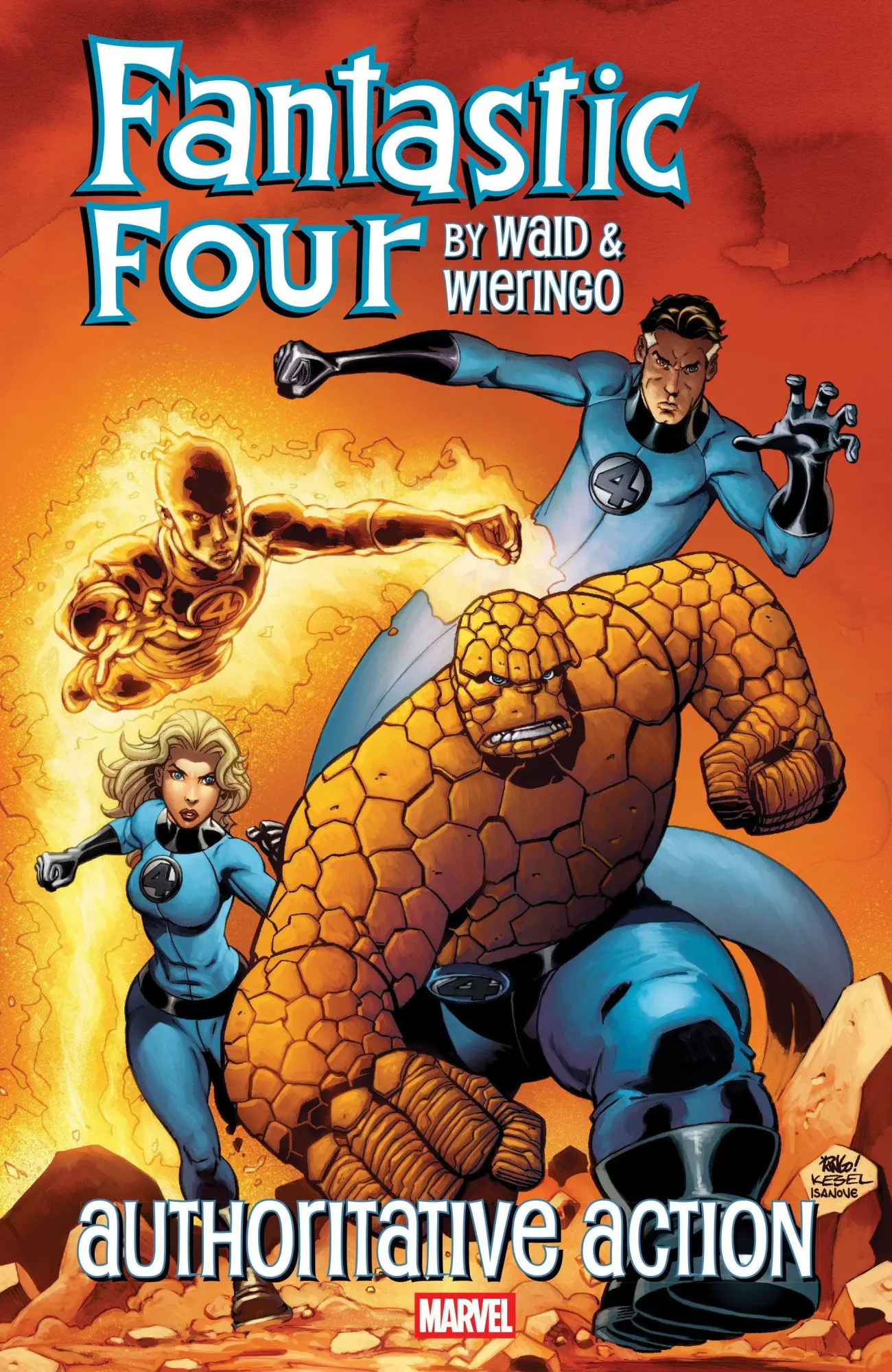 Cover: 9781302962951 | Fantastic Four by Waid &amp; Wieringo: Authoritative Action | Mark Waid
