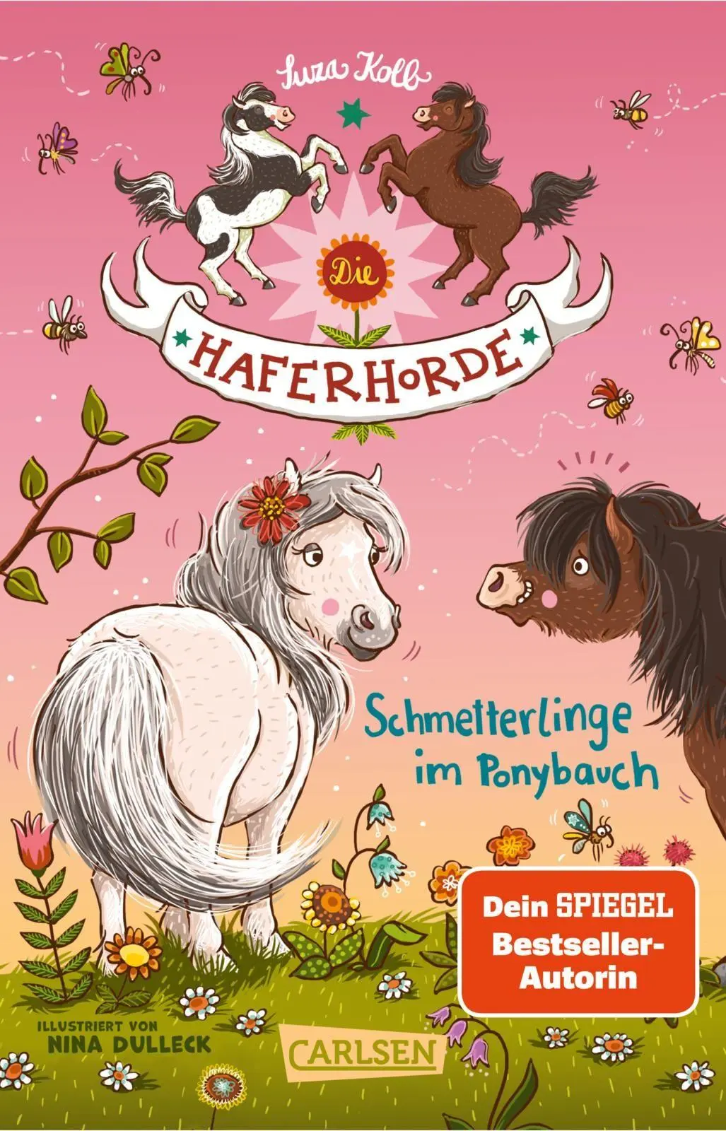 Cover: 9783551322951 | Die Haferhorde 4: Schmetterlinge im Ponybauch | Suza Kolb | Buch