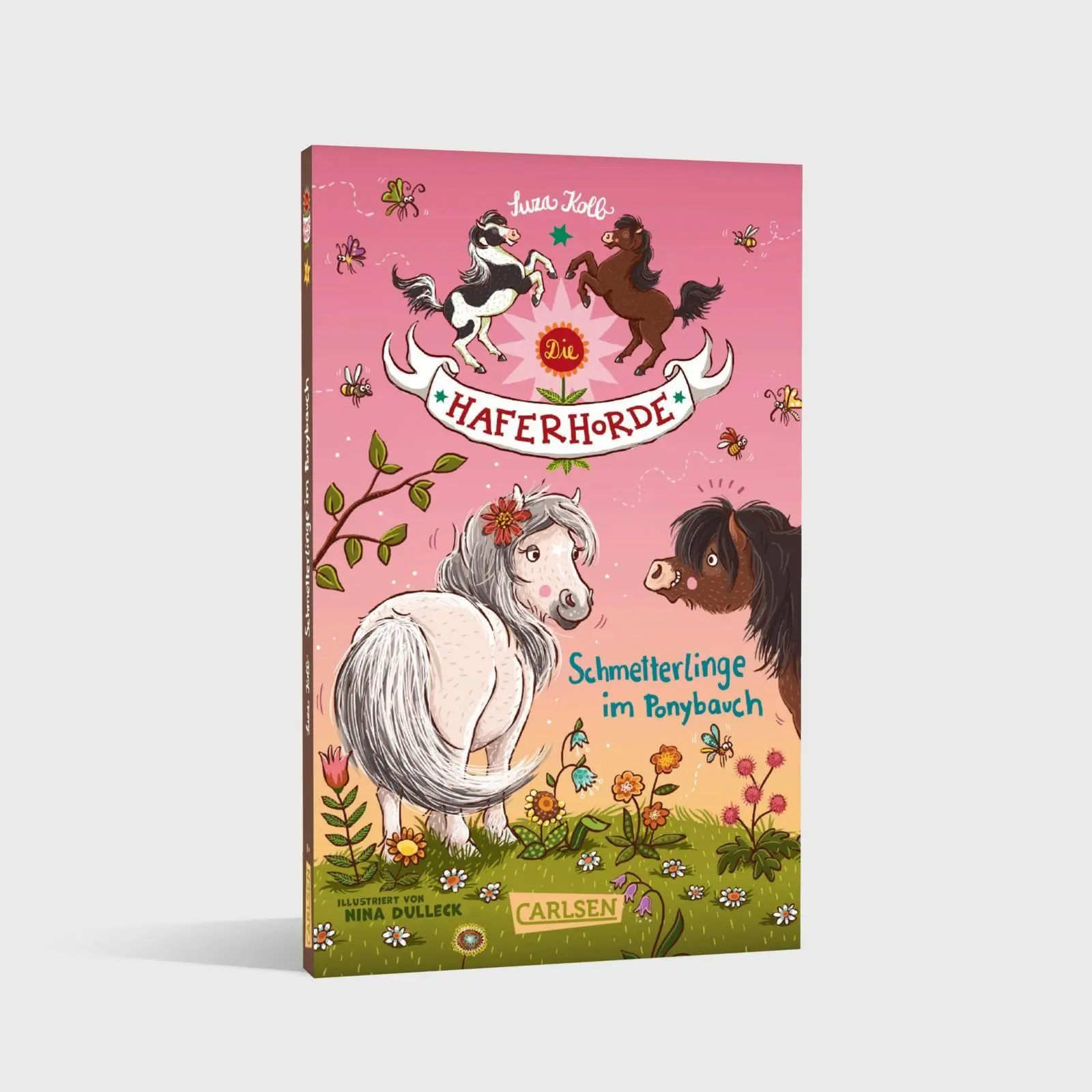 Bild: 9783551322951 | Die Haferhorde 4: Schmetterlinge im Ponybauch | Suza Kolb | Buch