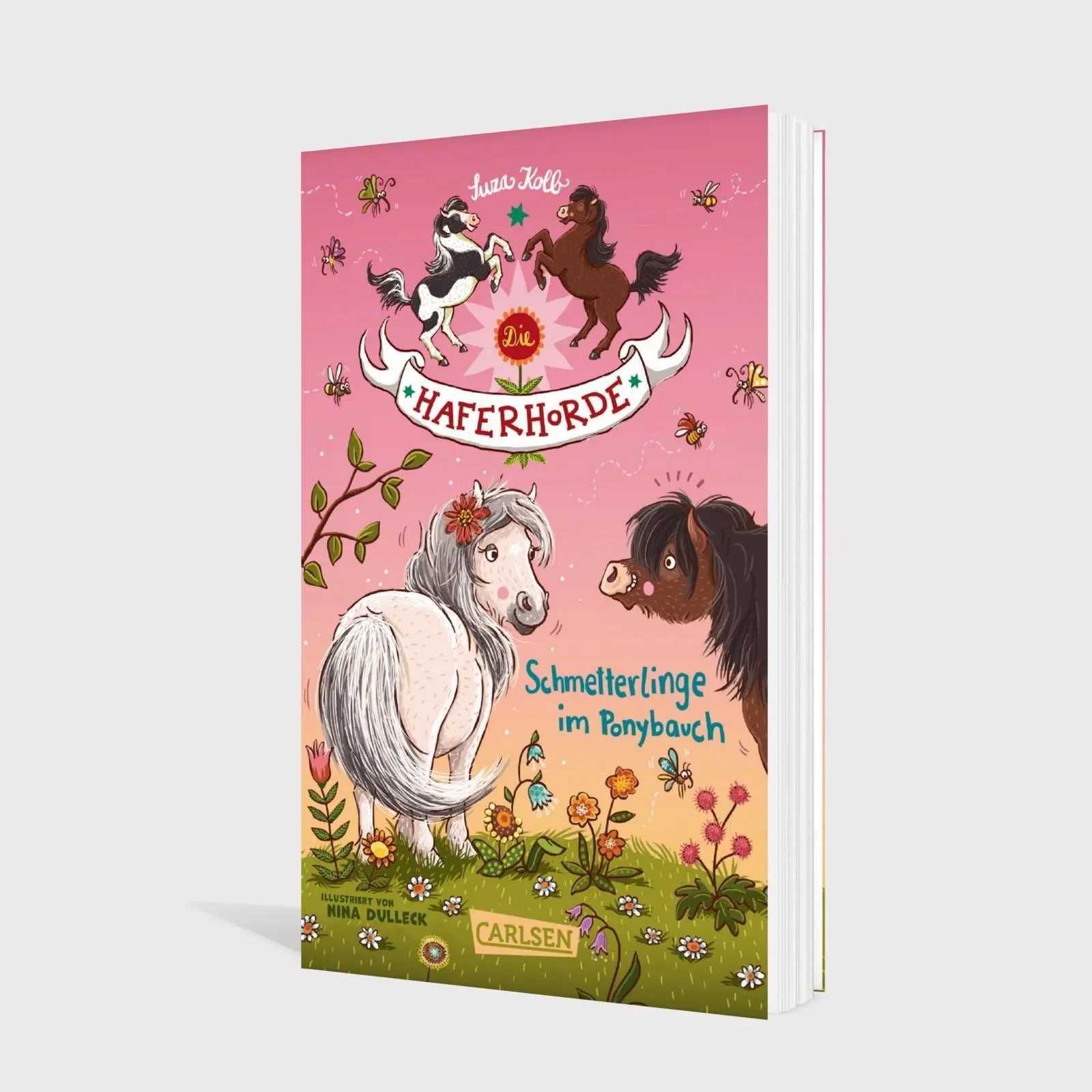 Bild: 9783551322951 | Die Haferhorde 4: Schmetterlinge im Ponybauch | Suza Kolb | Buch