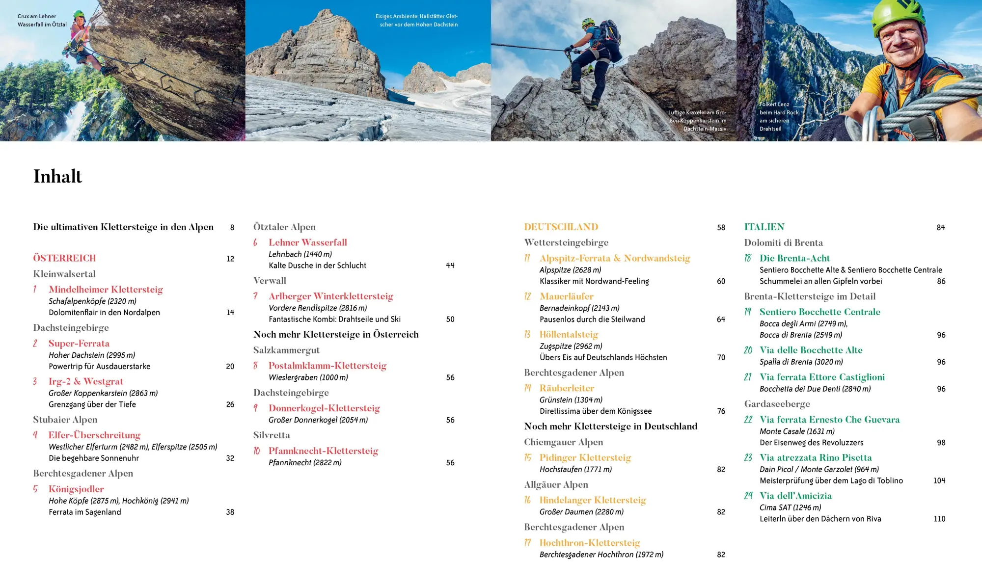 Bild: 9783734332951 | Die ultimativen Klettersteige in den Alpen | 51 legendäre Routen