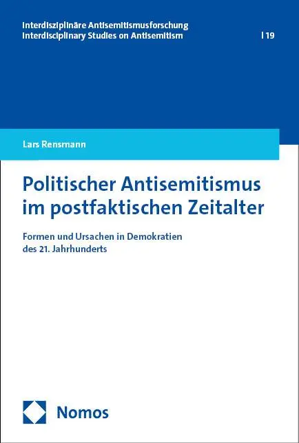 Cover: 9783848732951 | Politischer Antisemitismus im postfaktischen Zeitalter | Lars Rensmann