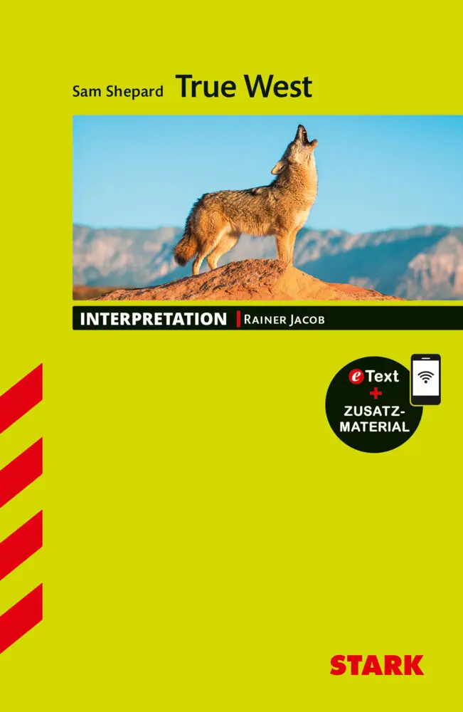 Cover: 9783849032951 | STARK Sam Shepard: True West - Englisch - Interpretationen, m. 1...