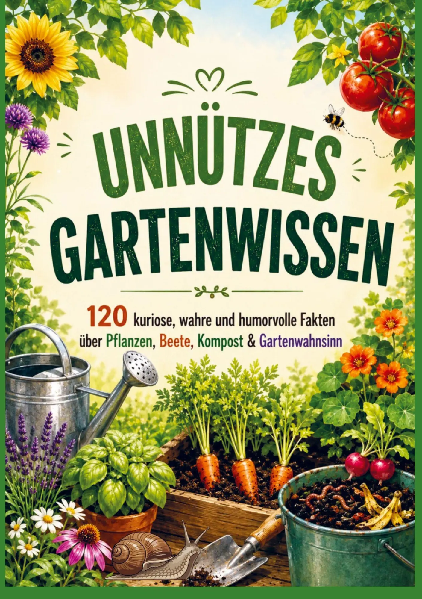 Cover: 9789403902951 | UNNÜTZES GARTENWISSEN: 120 kuriose, wahre und humorvolle Fakten...