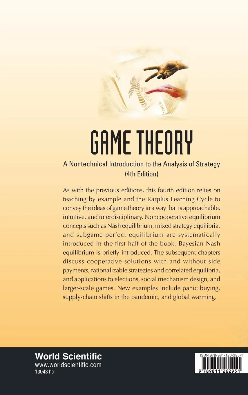 Rückseite: 9789811262951 | GAME THEORY (4TH ED) | Roger A Mccain | Buch | Gebunden | Englisch